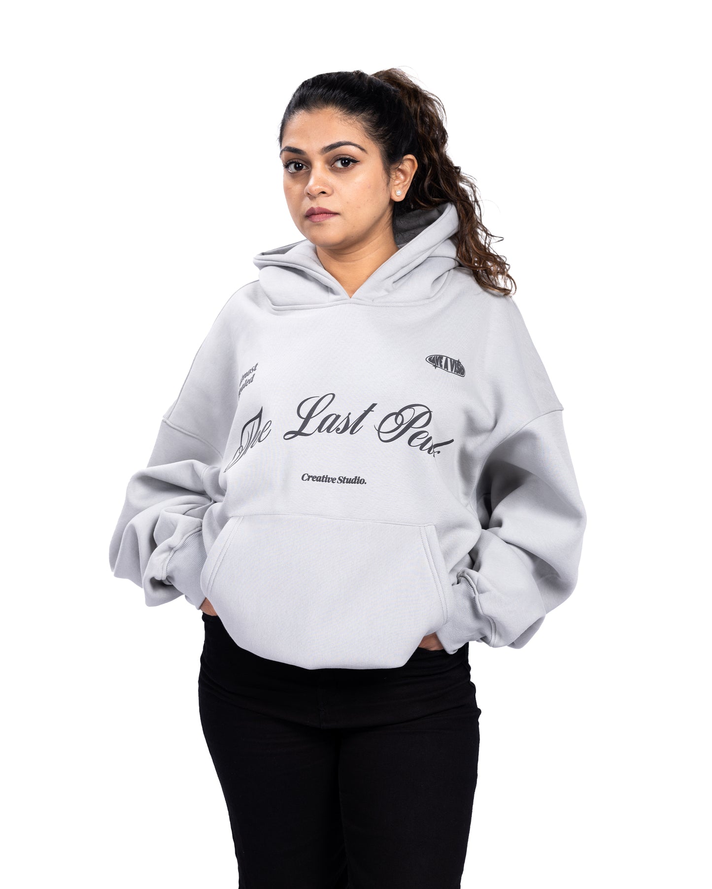 GREY CLASSIC TLP HOODIE (Unisex)