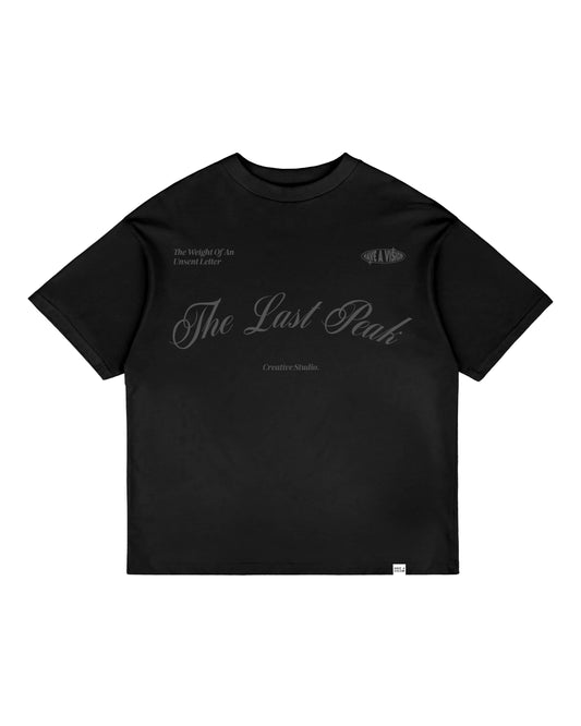 BLACK UNSENT LETTER T-SHIRT (Unisex)